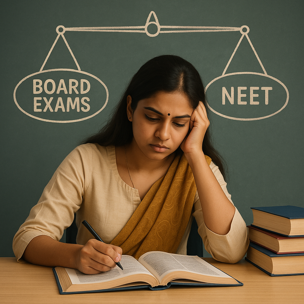 Balancing Board Exams and NEET Preparation